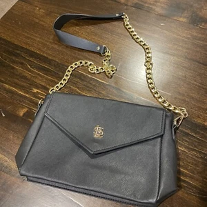 St Louis Cardinals Black Purse Handbag w/ Gold Metal Logo SGA 9/2/23 STL - Picture 1 of 6