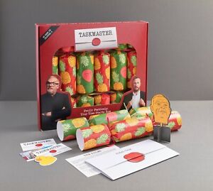 Taskmaster Christmas Crackers (6 Pack) Escape Room Puzzles Challenges