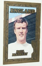 FOOTBALL A & BC CARD WORLD CUP MEXICO 70 1970 ENGLAND MADELEY LEEDS PEACOCKS