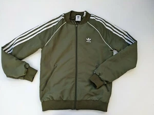 ADIDAS ORIGINALS Superstar Women's Track Jacket in Khaki - SIZE UK 8 - Bild 1 von 4