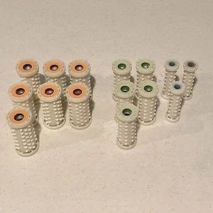 Lotto di 15 rulli caldi CLAIROL KINDNESS 3 vie di ricambio K-400S K-420S - Foto 1 di 2