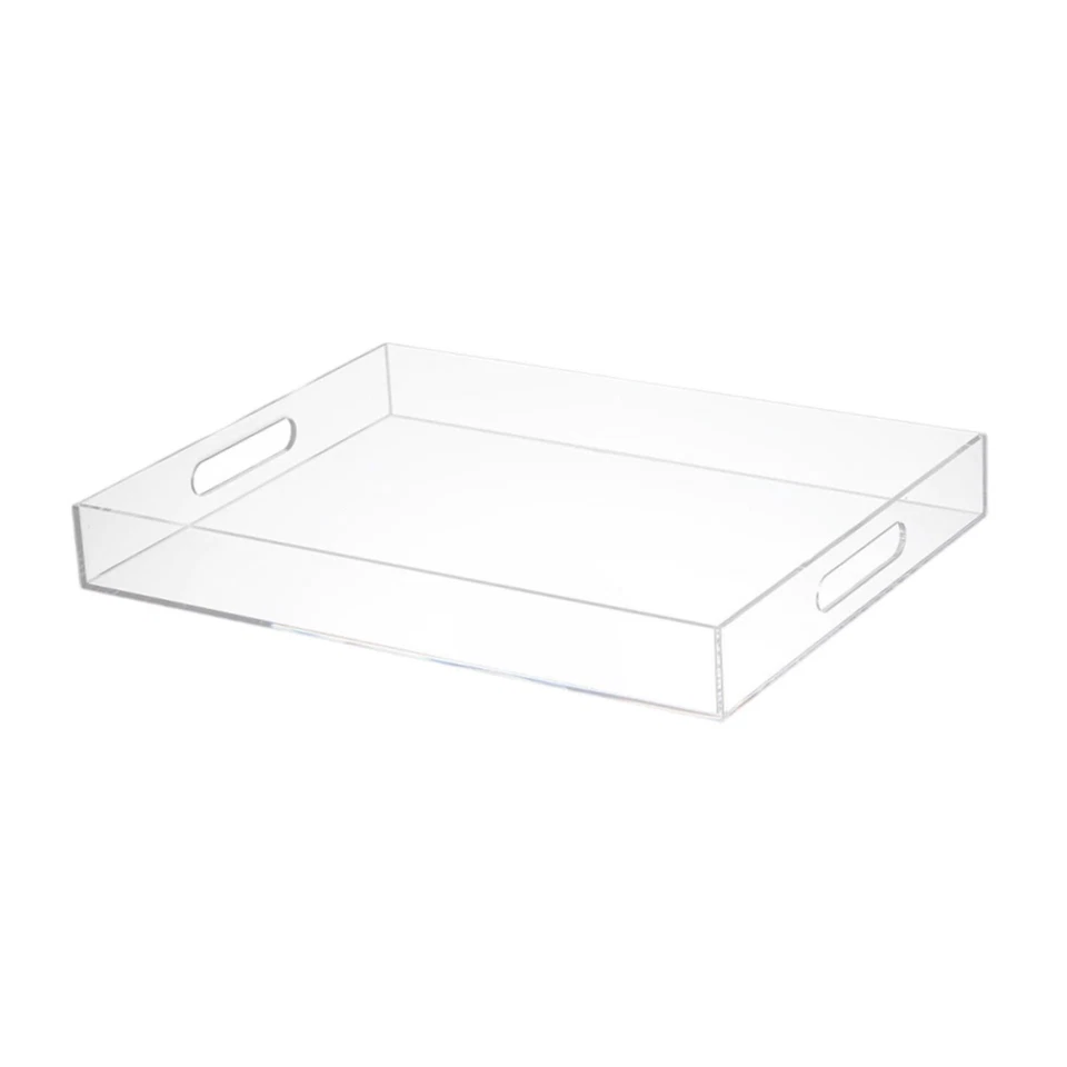 Acryl Servierschale Wasserbecherschale Rechteckige Bad Eitelkeit Organisator - Bild 1 von 1