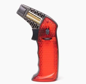 Special Blue Full Metal Pro Torches - Fire Red - Metal Box Included - NEW - Picture 1 of 2