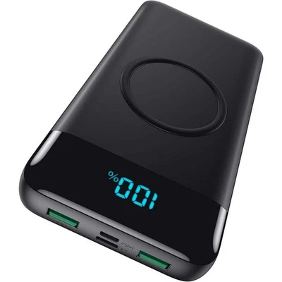 Power Bank Reload Rapid Wireless IPHONE 12 11 Pro Max XS XR X 8 Plus earphones - Image 1 of 3