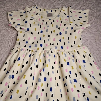 Hanna Andersson Girls Knit Dress Size 8 130 cm pockets Organic Cotton NWOT  - Image 1 of 4