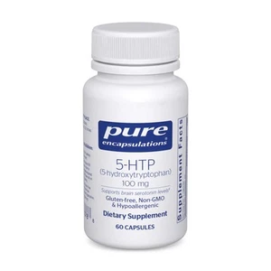 Pure Encapsulations 5-HTP 100 mg - 60 Capsules (Exp Date 11/2025) - Picture 1 of 1