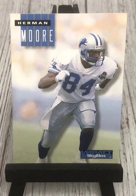 1994 SkyBox Impact Herman Moore #79  Football  Detroit Lions - Image 1 of 4