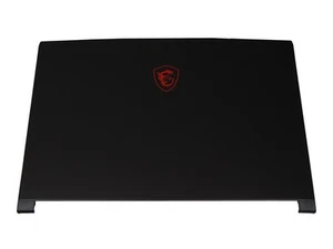 MSI GF63 Thin 12VF/12VE (MS-16R8) original Displaydeckel 39,6cm (15,6 Zoll) schw - Bild 1 von 2
