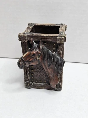 Portavasos Lápices Caballo Escritorio Accesorio Suministro de Oficina  Foto 1 de 4