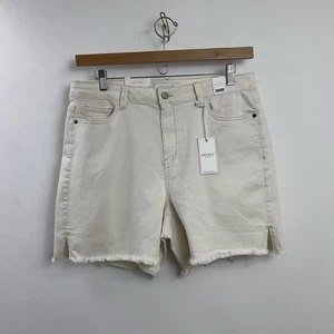 NWT Judy Blue Women's JB150089 High-Rise Cut-Off Denim Jean Shorts - 2XL - Picture 1 of 7