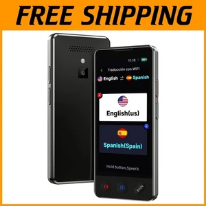 Tragbares KI-Sprachübersetzergerät - kein WLAN erforderlich! - Bild 1 von 9