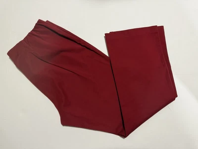 Pantalón corto Jill para mujer de algodón elástico rojo talla 12 Foto 1 de 4