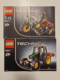 Lego Building Instructions 8281 Technic Mini Tractor Instruction Only