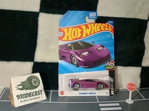 2025 Hot Wheels 94 Bugatti EB110 SS Purple Mainline Diecast 1:64 - Bild 1 von 4