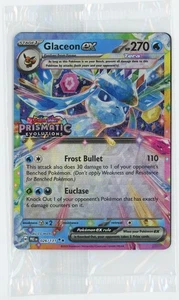 Pokemon Prismatic Evolutions Glaceon ex 026/131 Surprise Box Stamped Sealed - Picture 1 of 1