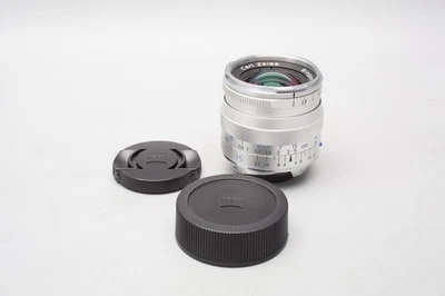 Carl Zeiss Biogon 35mm f2 T* Manual Focus ZM Lens Silver for Leica M Mount - Image 1 of 4