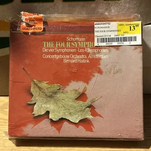 SCHUMANN — THE FOUR SYMPHONIES 1985 Classical 2CD CONCERTGEBOUW Bernard HAITINK - Picture 1 of 3