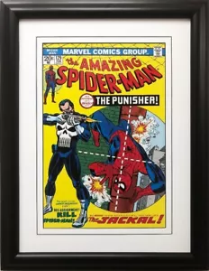 "The Amazing Spider-Man" #129 (1990) arte póster enmarcado The Punisher" de Marvel - Imagen 1 de 3