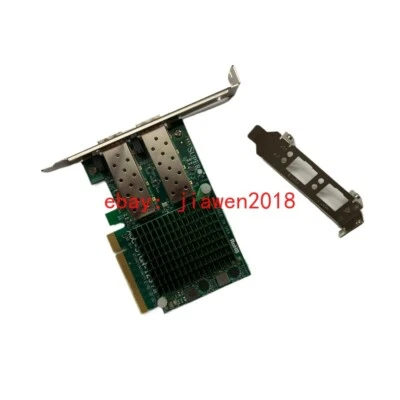 Supermicro Dual Port 10GB Ethernet Adapter AOC-STGN-I2S X520-DA2 REV 2.0 - Image 1 of 4