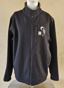 Carhartt x Warpath UTV Racing Rain Defender Softshell Jacket 2XL Tall Black NWOT - Picture 1 of 19