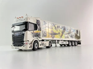Tekno 85928 Scania NG 4x2 Walking Floor Trailer Repinski Polish Squadron 1:50 - Picture 1 of 14