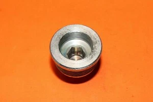 TRIUMPH T140 TR7 T150 STEEL FORK STANCHION TOP INNER NUT 1973-83 97-4387 UK MADE - Picture 1 of 2