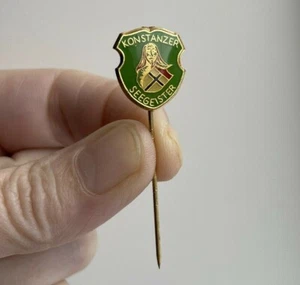 Konstanzer Seegeister Mask Carnival Sea Spirit Fox Tail Enamel Lapel Stick Pin - Bild 1 von 12