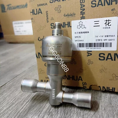 1pcs Brand NEW SANHUA Electronic Expansion Valve VPF25H53  22mm*22mm - Image 1 of 3