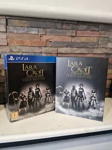 Figura Libro de Arte Lara Croft Temple of Osiris Gold Edition PS4 PROMO RARO *SIN JUEGO - Imagen 1 de 5