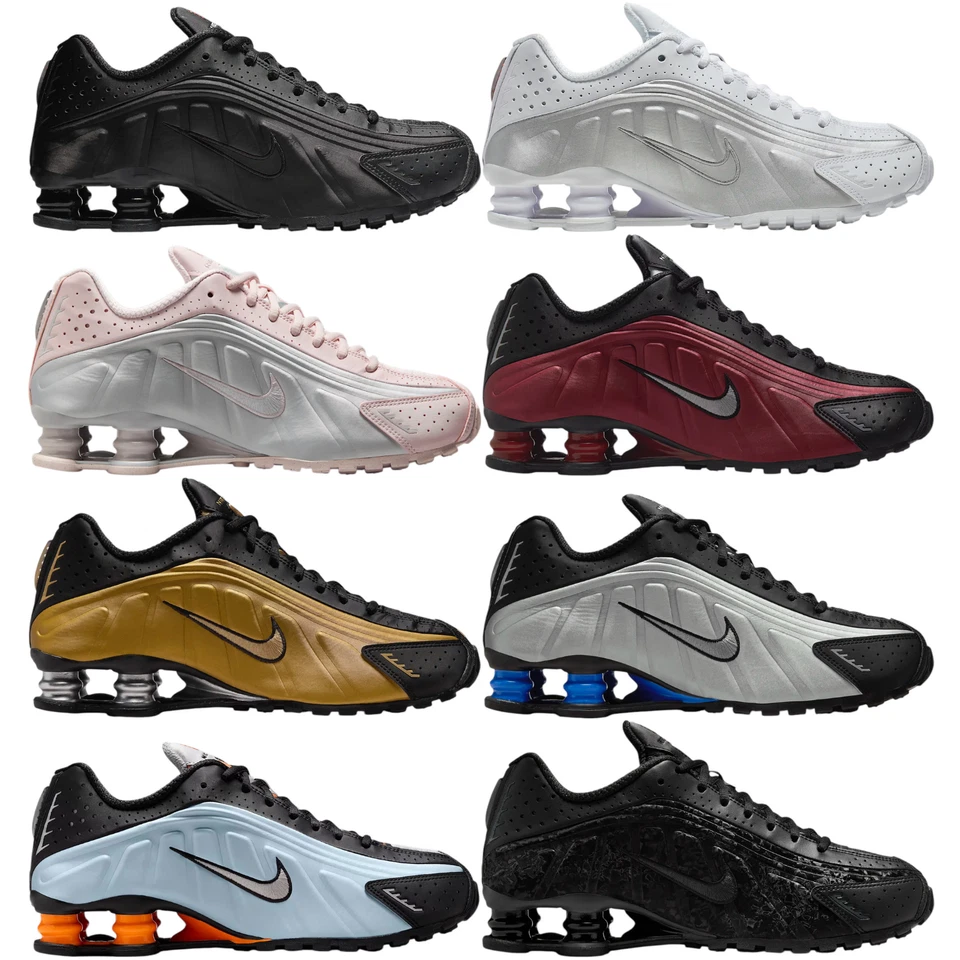 Nike Shox R4 Women Sneaker Shoe Size 6-11 New Colors New in Box Athletic Casual - Image 1 of 1