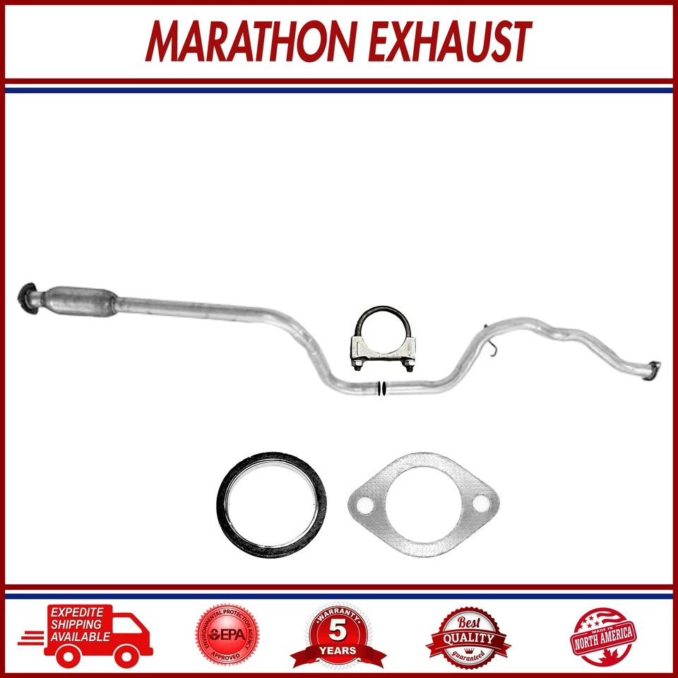 Tubo de escape compatible con: 04-05 Classic | 97-03 Malibu | 97-99 Cutlass 2,4 L | 2,2 L | 3,1 L Foto 1 de 4