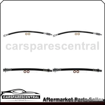 Chevrolet Corvette Dorman 1963 1964 - manguera de línea de freno de primera parada delantera trasera Foto 1 de 4