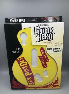 Nuevo PISTOLS Guitar Hero Les Paul PLACA FRONTAL para Xbox 360 y PS3  Foto 1 de 4