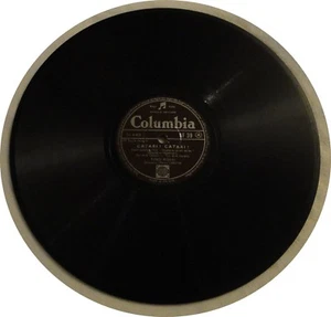 78T LP 78rpm TINO ROSSI SANTA LUCIA & CATARI CATARI um 1937 - Bild 1 von 3