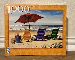 ✅New! FX Schmid Beachy Keene By Artist Scott Westmoreland 1000 Piece Puzzle 2007 - Picture 1 of 4