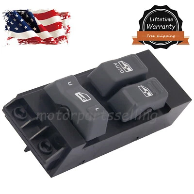 Interruptor de ventana maestro para Chevy Chevrolet Silverado/GMC Sierra 15047637 1999-2002 Foto 1 de 4
