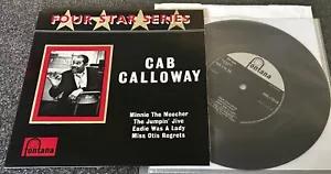CAB CALLOWAY-UK FONTANA 1960 VINYL 7" EP-MINNIE THE MOOCHER/MISS OTIS (NM/M-) - Picture 1 of 5