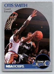Tarjeta de baloncesto Otis Smith 1990-91 NBA Hoops #221 Orlando Magic - Imagen 1 de 2