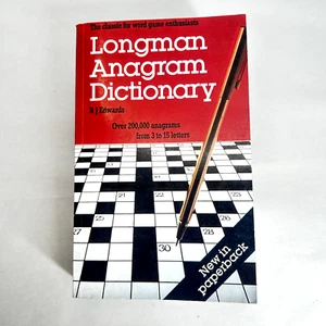 Longman Anagram Dictionary by R. J. Edwards Crossword Puzzle Games - Picture 1 of 14