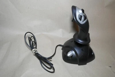 Saitek PC USB joystick throttle working PS32A - Image 1 of 4