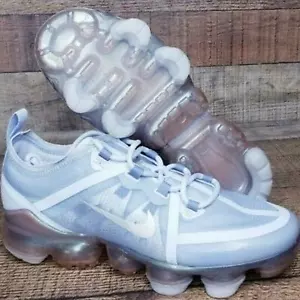 Scarpe Nike Air VaporMax 2019 GS blu platino puro AJ2617-001 taglia 5,5 anni donna 7 - Foto 1 di 11
