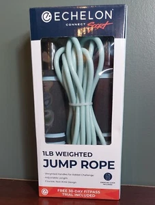 Echelon knickfreies längenverstellbares 1 Pfund gewichtetes Springseil - Bild 1 von 5