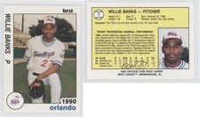 1990 Best Orlando Sun Rays Willie Banks #1 Rookie RC