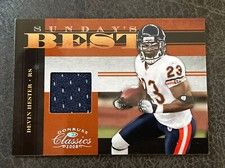 2008 Donruss Classics Sunday’s Best Devin Hester SB-40 084/250 Jersey Patch NM