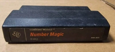 Number Magic (TI-99/4A, 1981) Texas Instruments Command Module - Image 1 of 4