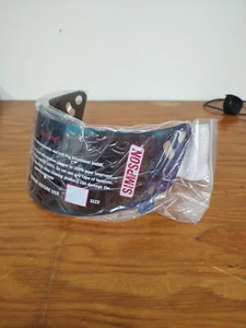 Simpson 88303 A Iridium Helmet Shield Visor For Simpson Voyager 2 - Picture 1 of 3