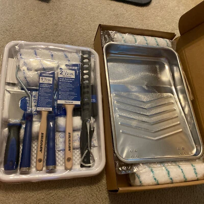 Juego de pintura para casa Vaughan 22 piezas - Herramientas rodillos bandeja cepillo profesional Foto 1 de 4