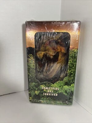 Jurassic Park THE LOST WORLD VHS New Sealed with 3D Dino-Motion Card 1997 Foto 1 de 4