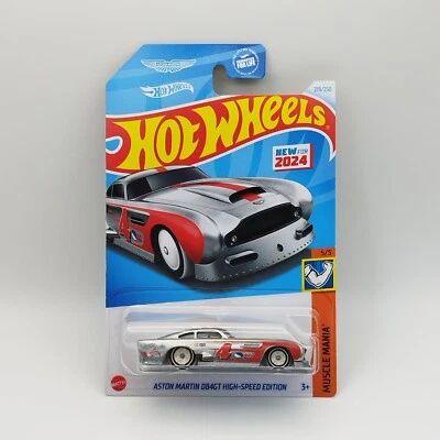 Hot Wheels Aston Martin DB4GT High-Speed - NEW 2024 - Muscle Mania #5/5 1:64 USA - Photo 1/4
