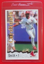 1996 Cardinals Police/Kansas City Life Ozzie Smith #1 Rare Regional Safety Issue